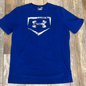 Under Armour Men's Royal Blue Graphic Tee